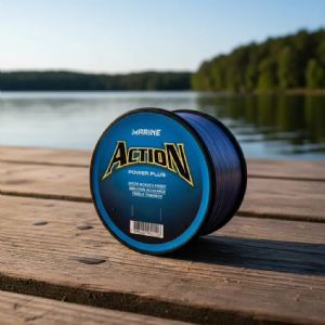 Linha De Pesca Marine Sports Action Power Plus Cinza 0,40mm